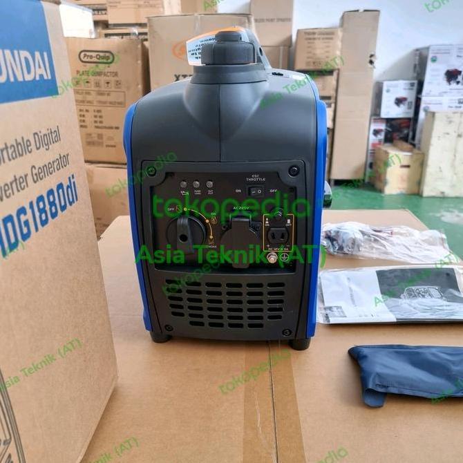 Genset Silent Inverter Hyundai 1000 Watt Hdg1880Di Original
