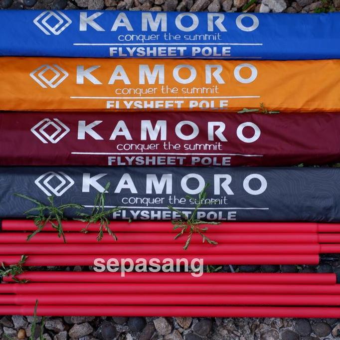 Kamoro Tiang Flysheet 200x200 cm - Tent Set Frame Sepasang