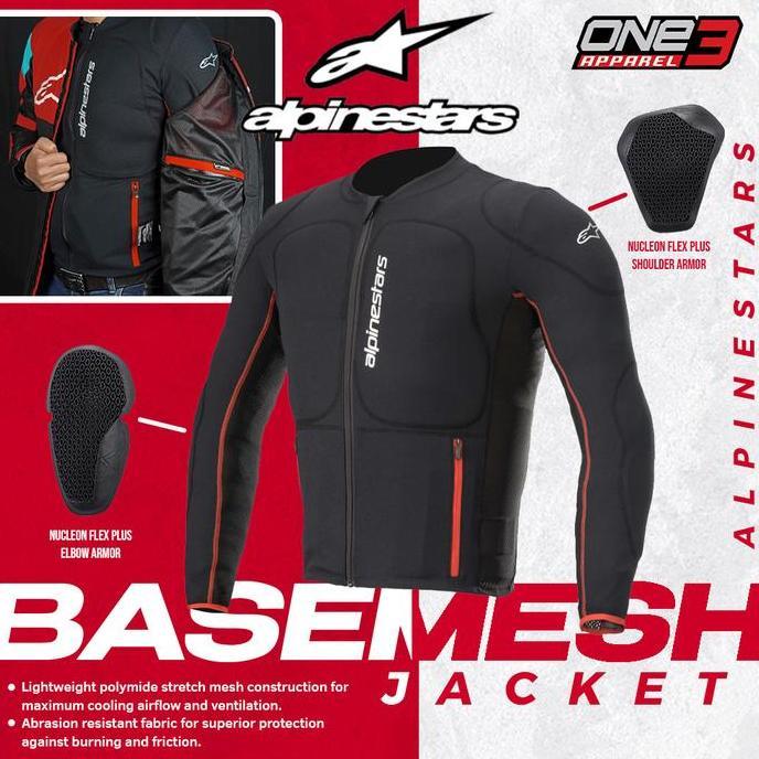 FYP Alpinestar Base Mesh Jacket / inner jacket including protektor FYP
