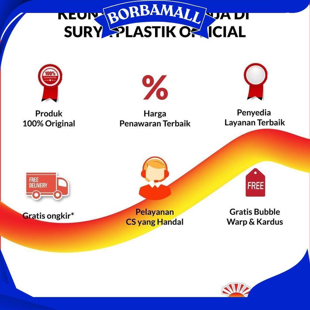 Selang Drip 20 Micron 4 Dim 50 Meter - Pipa 4 Inch Ori