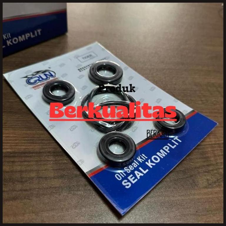 PALING MURAH. CRUN TIGER SEAL KOMPLIT LENGKAP SET KOMPLIT ASSY SIL KRUK AS MAGNET AS PULLY RODA ENGK