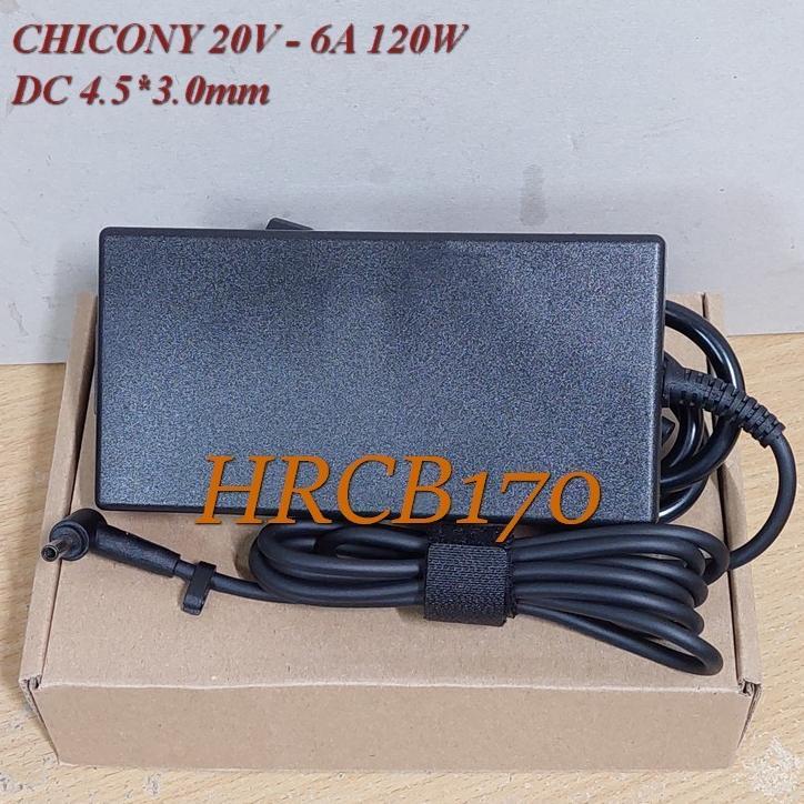 Adaptor Charger Chicony 20V 6A for MSI GF63 Thin 10sc 11sc 120W -HRCB Aksesoris deskop dan laptop