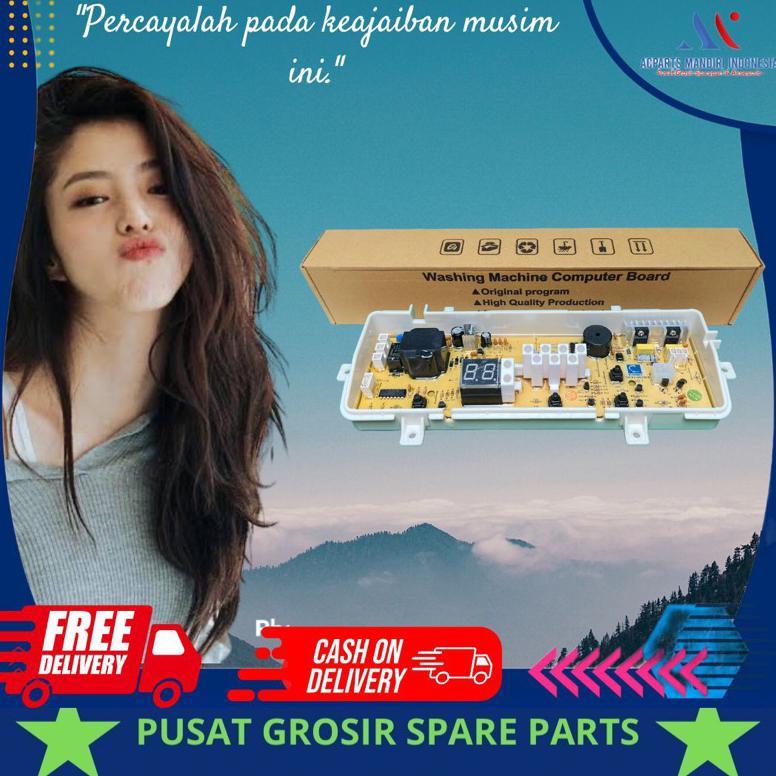 SAMSUNG WA70M4 7.0Kg, Modul pcb mesin cuci Top Loading ( DC92-00700A ) Sparepart mesin cuci