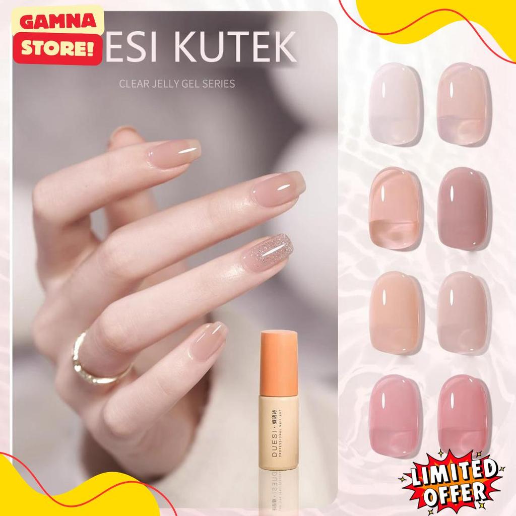 Wajib Punya Duesi Kutek Uv Gel Nail Polish Nail Art 5Ml Kutek Halal Untuk Sholat