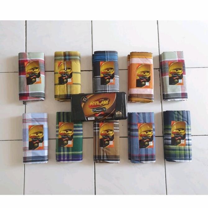 DB107 >> sarung atlas premium 750 kotak cepu