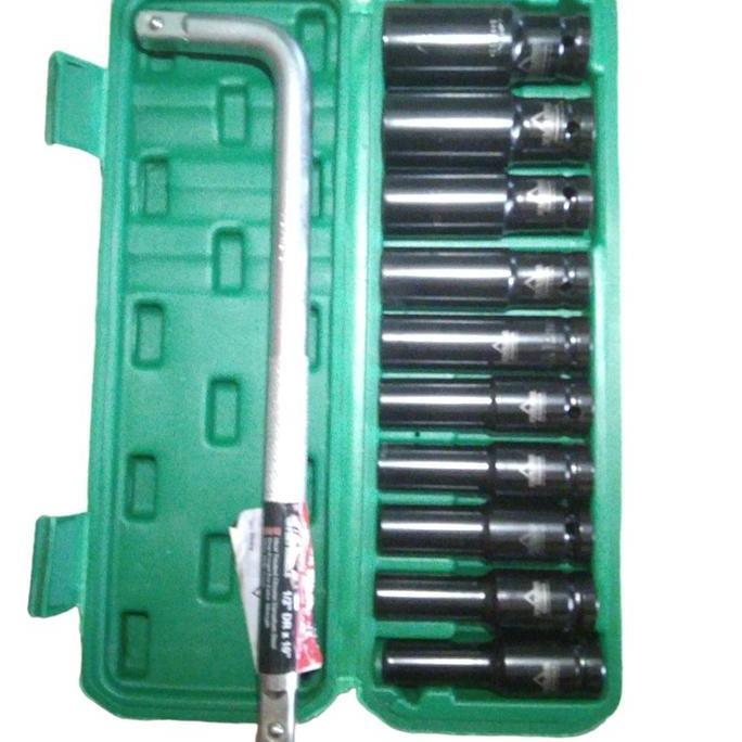 KAHONO Kunci shock sock + handle gagang kunci shock 8-24 mm YUKIDO JAPAN TECHNOLOGY Bergaransi Resmi