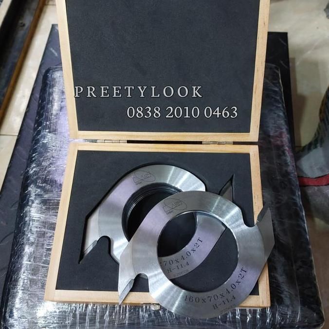 BROOK Pisau Finger Joint Cutter 160 x 70 x 4.0 x 2T AKM Mata Finger Joint