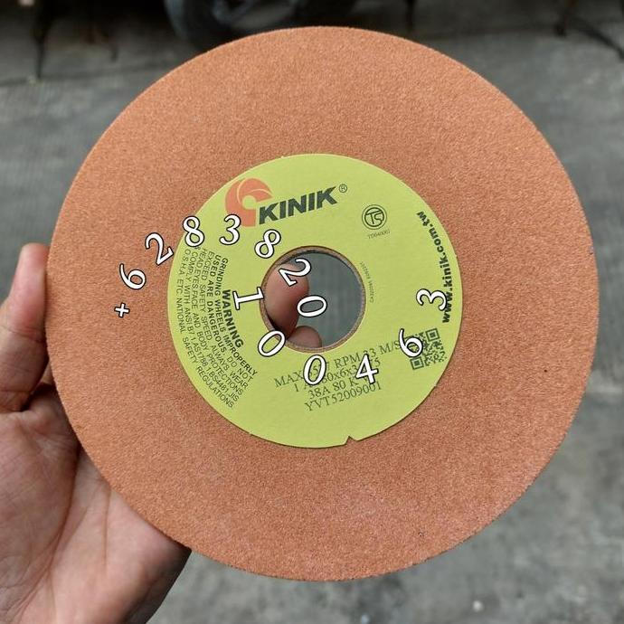 KAHONO Batu Gerinda Kinik 7 inch 180 x 6 x 31.75 38A Grinding Wheel