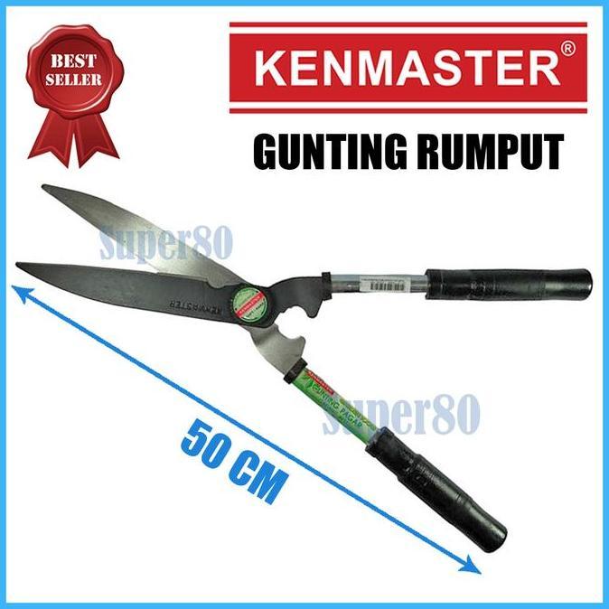 Kenmaster Gunting Taman Rumput Pagar Tanaman Kebun Pohon Besi Besar