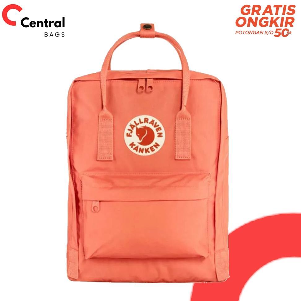 Fjallraven Kanken Backpack Korall Tas Ransel Unisex / Fjallraven Kanken