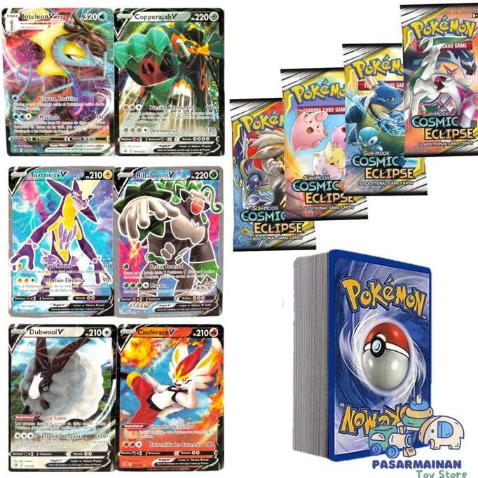 Kartu Pokemon Go Tranding Cart Pokemon Booster Pack Mainan kartu