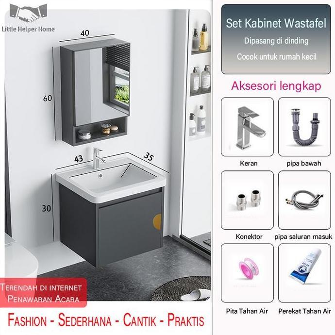 wastafel tempel dinding43cmwastafel kamar mandi set wastafel kamar mandi kecil wastafel cuci tangan 
