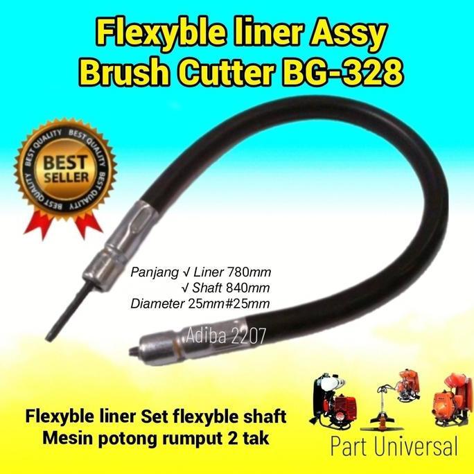 Flexyble liner BG328 selongsong set seling as stik gagang mesin potong rumput gendong 2 tak