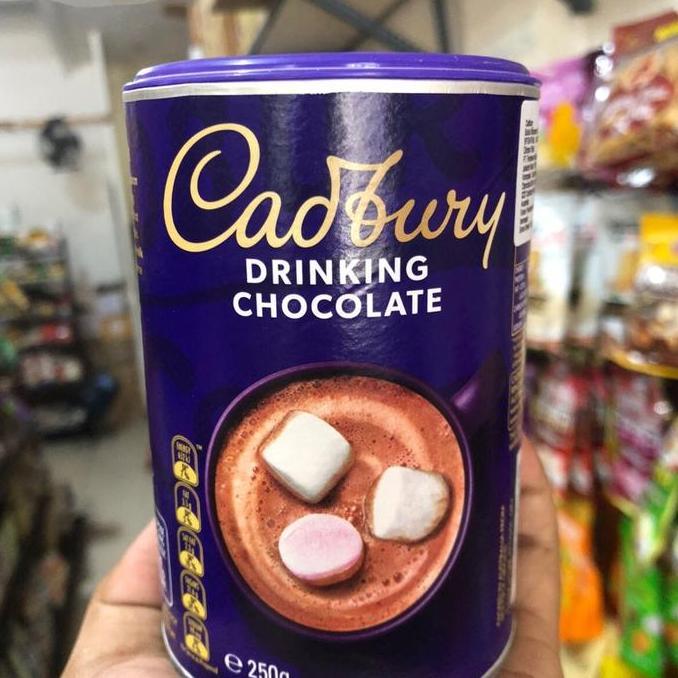 Cadbury Drinking Chocolate 250g Bubuk Minuman Rasa Coklat ZS