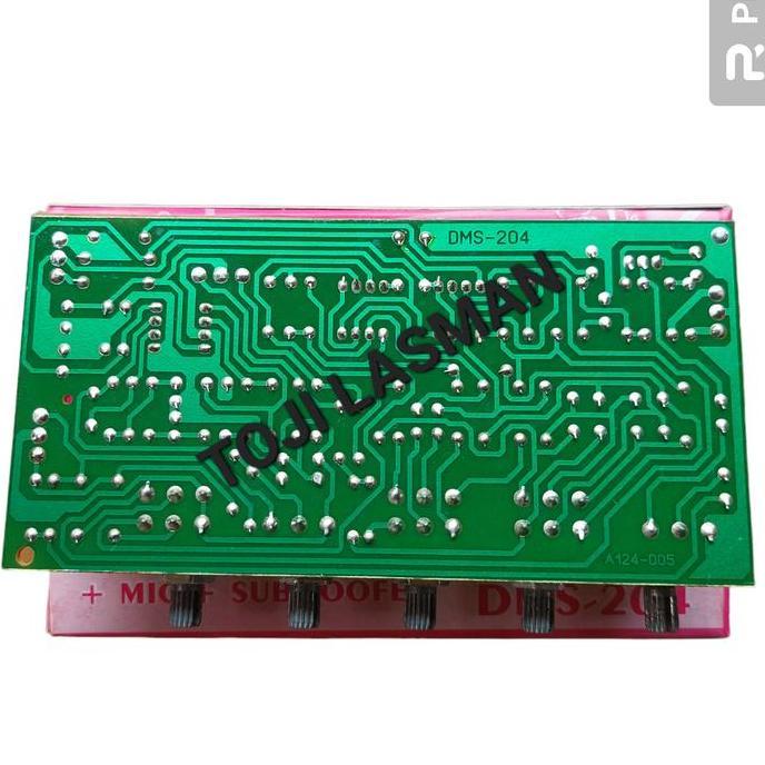 Dms 204 Tone Control Lm Jrc  4558 + Subwoofer Tone Subwofer Dms204 Platinum Stereo Kontrol Hifi V Mi
