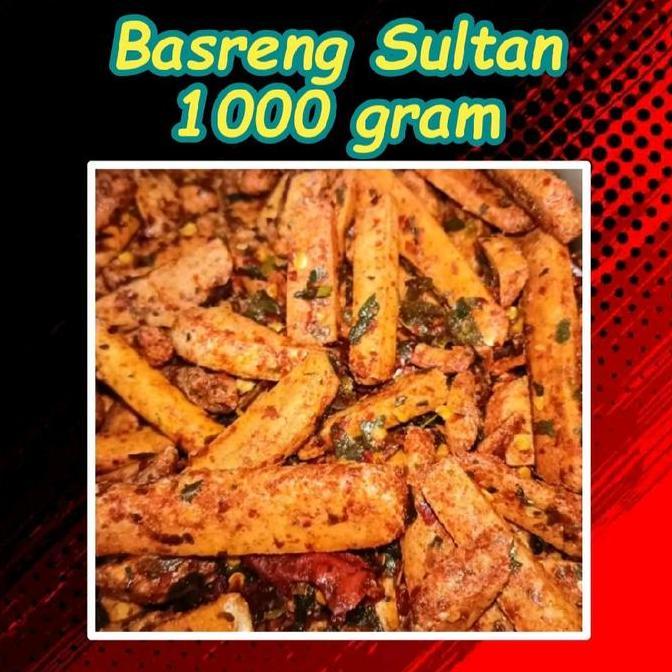 Basreng 1 Kilogram Basreng Pedas daun jeruk Cod makassar REZ