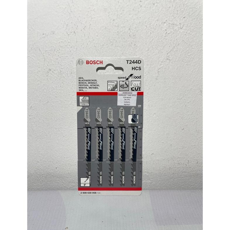 Iqr-914 Sale Mata Gergaji Jigsaw T244D Bosch / Mata Gergaji Kayu Mesin Jigsaw / Mata Jigsaw Gergaji 