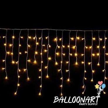 Lampu LED TIRAI Tumbler/Lampu Natal Tirai HS