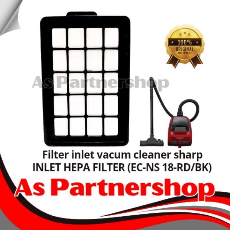 inlet filter vacum cleaner sharp ec-ns18 series original 100% penyedot debu