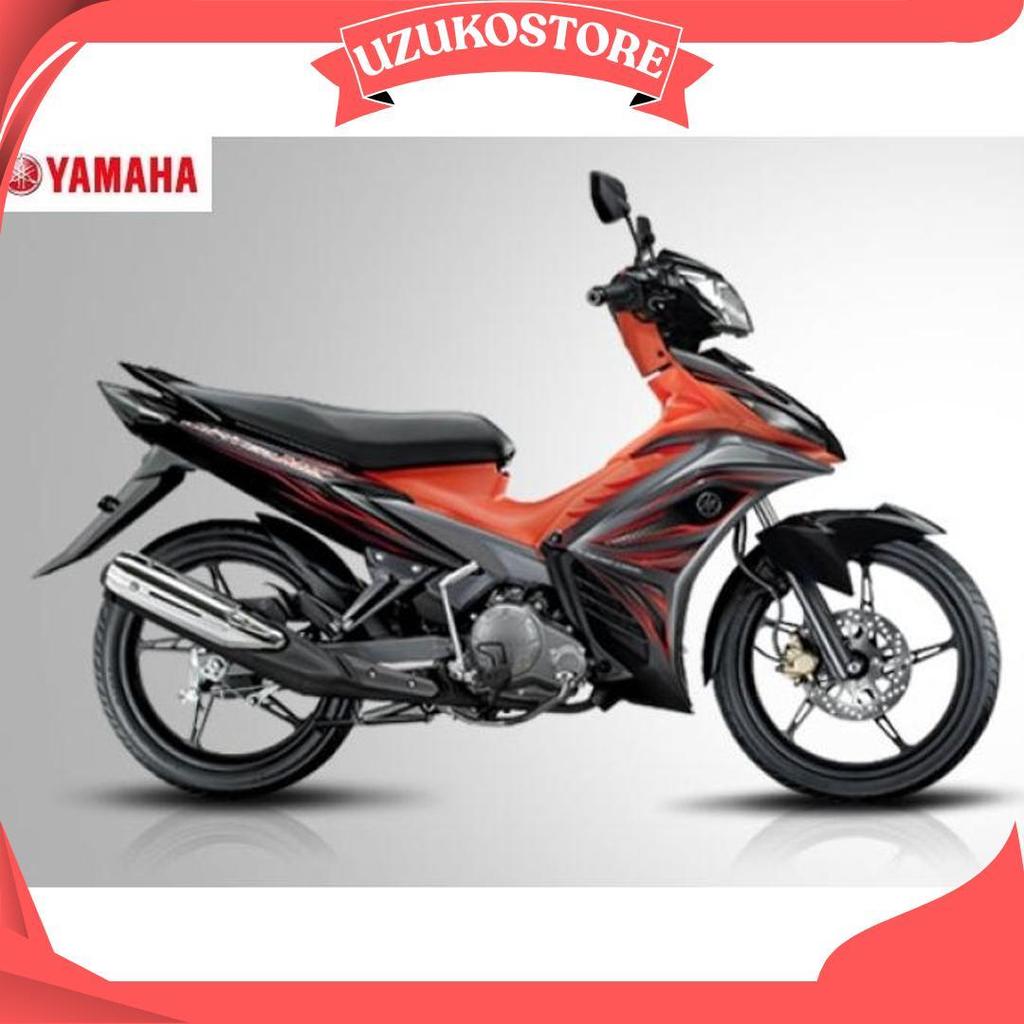 Batok Kepala Set Reflektor Lampu Yamaha Jupiter Mx New 135 Hitam / Batok Jupiter Mx New Tahun 2010 -