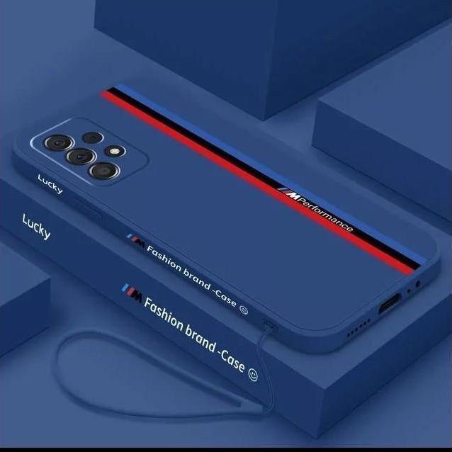 DR1>> Case Samsung Galaxy A51 silikon model BMW dengan bahan Softcase lembut di tangan
