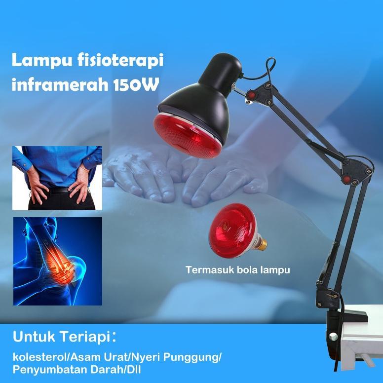 Alat Fisioterapi Set Lampu Terapi Infra Red Infrared Terapi Otot Sendi Pegal Stroke philips 150watt 