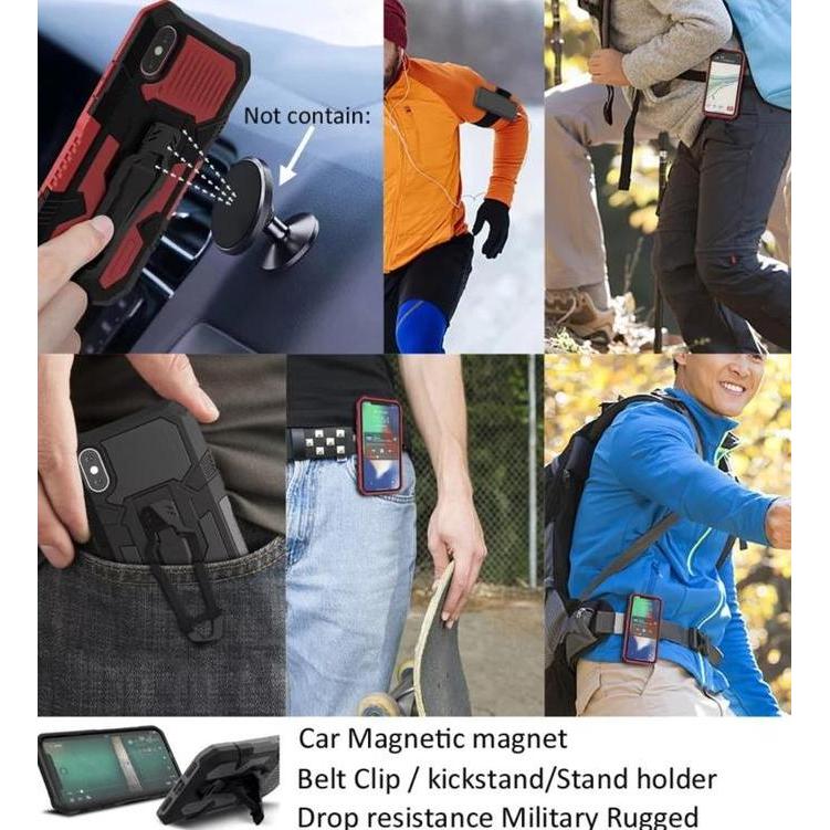 DB67>> CASING UNTUK INFINIX HOT 11S NFC CASE STANDING BACK KLIP HARD CASE