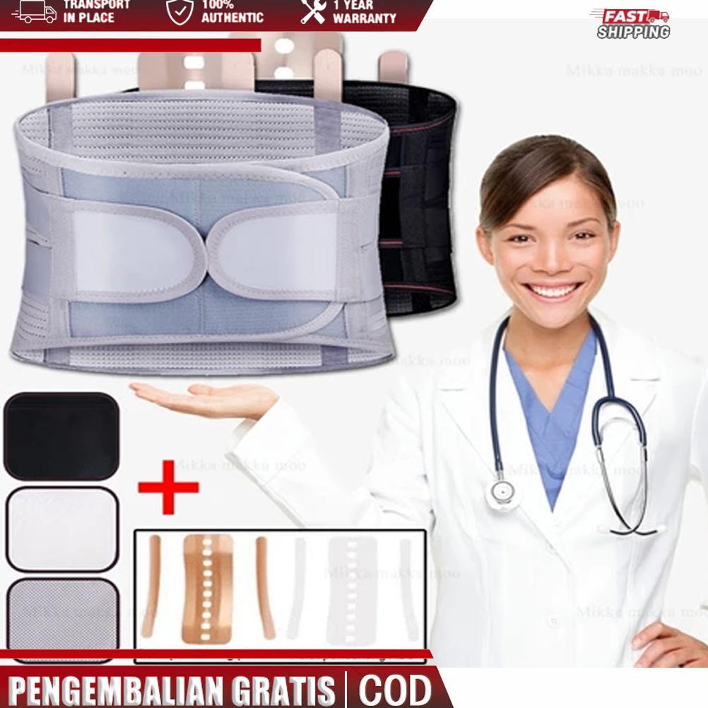 [Rintisanlaut] Sabuk Dukungan Korset Lumbal untuk Meringankan Sakit Punggung, Tulang Belakang, dan S