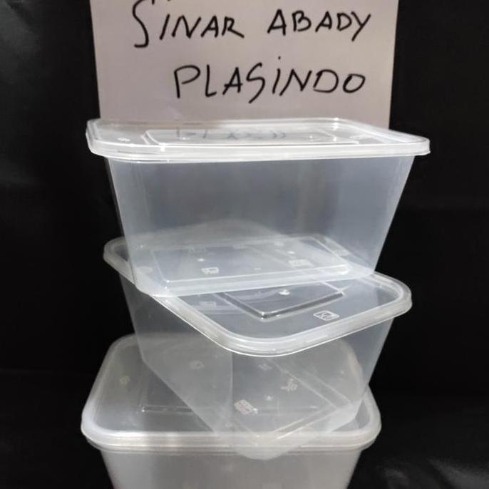 kotak makan 1000ml Tempat Box nasi microwave Thinwall food container