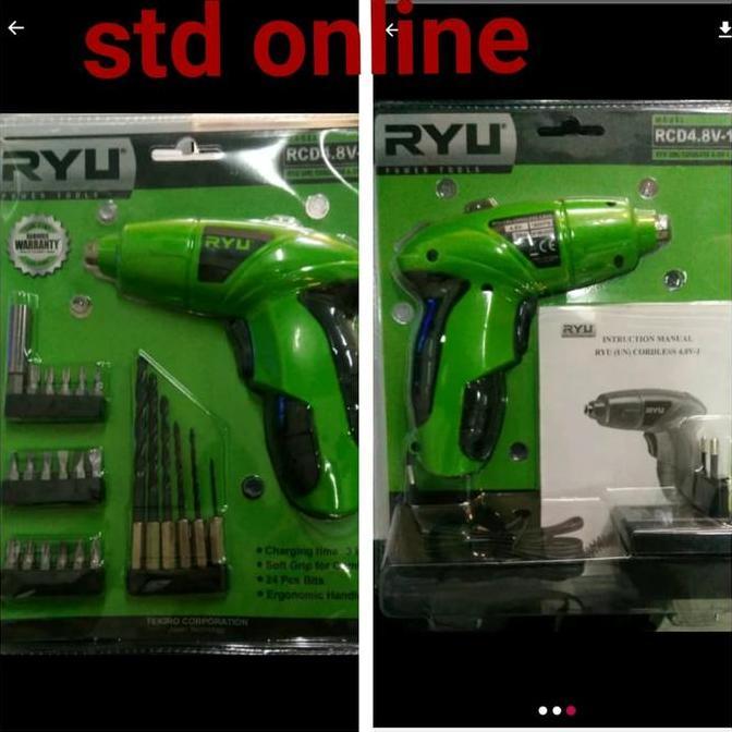 TEASEL cordless RCD 4.8V-1 RYU BOR TANGAN MINI LISTRIK