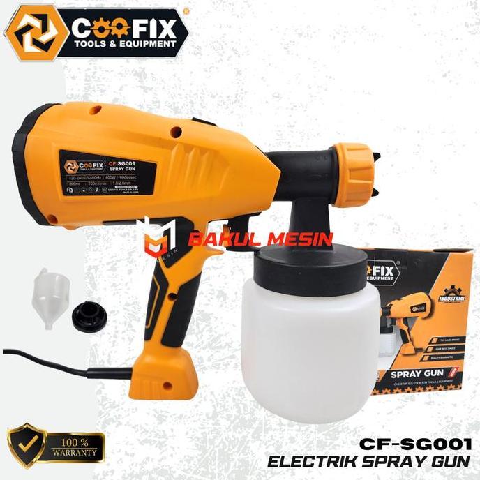 CHRYSAN COOFIX CF-SG001 Electrik Spray Gun Mesin Semprot Cat SG 001