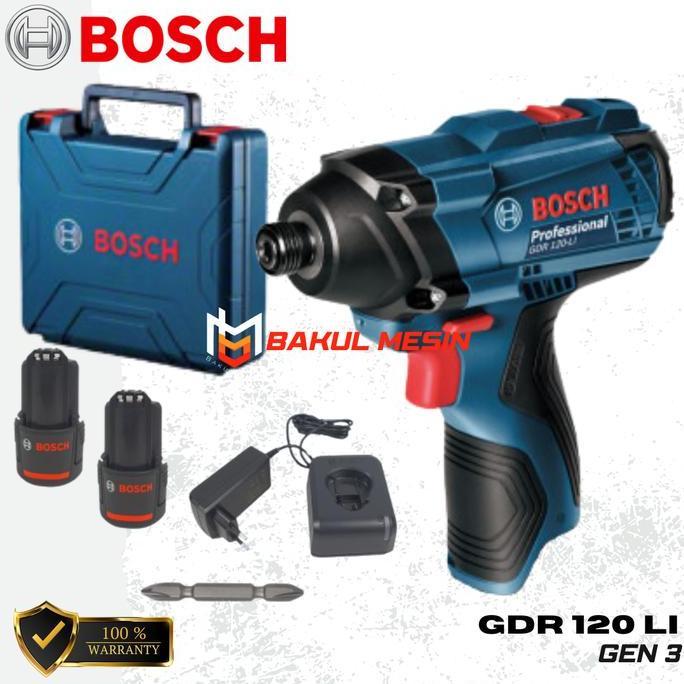 CHRYSAN Impack driver 12V GDR 120 LI BOSCH GDR120LI Cordless bor obeng