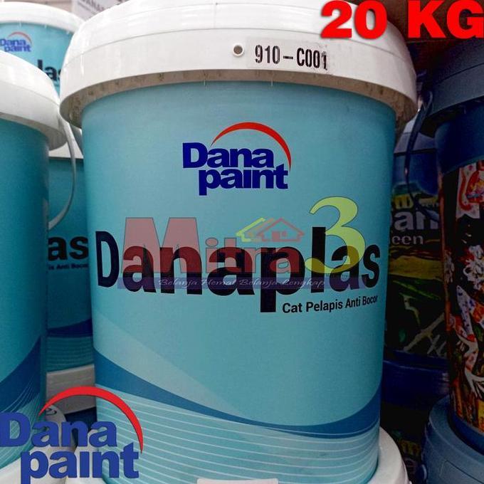 %$%$%$%$] DANAPLAS Cat Pelapis Anti Bocor DANAPAINT 20 KG (Pail) / Cat Waterproof Waterproofing Taha