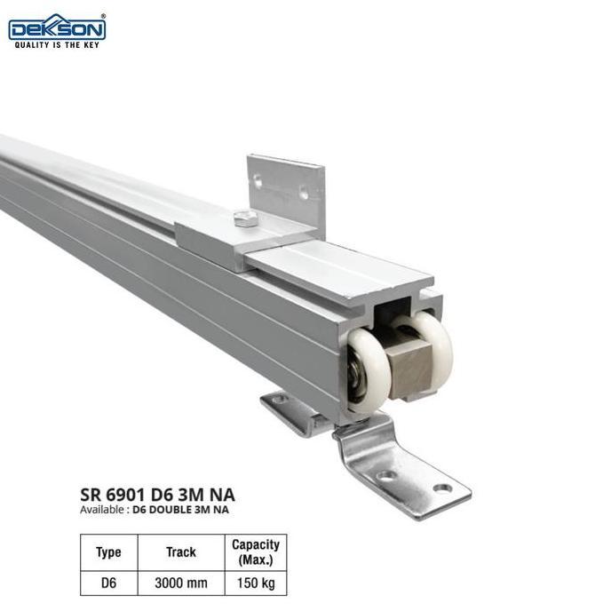DEKKSON Sliding Rail Pintu Geser SR 6901 D6 3M
