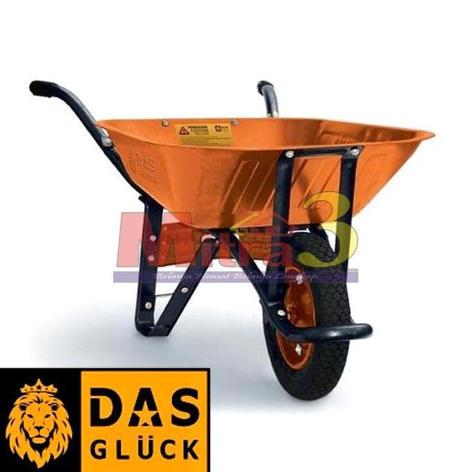 }}}}}}] Gerobak DAS GLUCK / Troli Gerobak Sorong Dorong Pasir Semen Cor