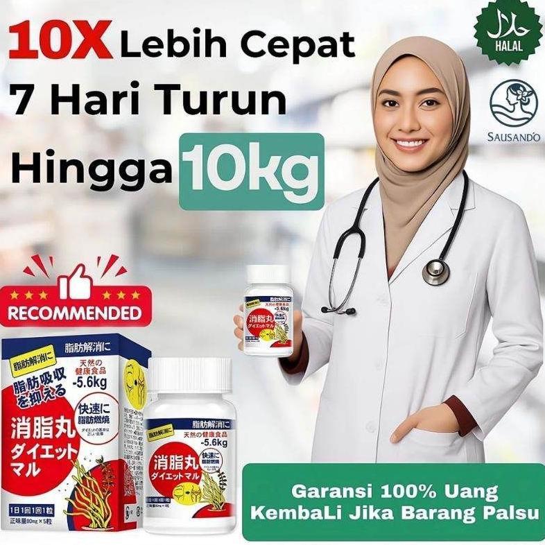 Sausando OfficialObat Diet Herbal Turun 1-16kg 10 Hari