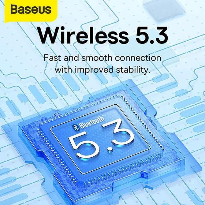 Baseus WM02 Plus / WM02+ TWS Earbuds Bluetooth Earphone - Resmi Original