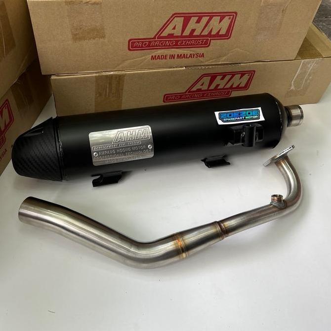 Knalpot Standar Racing AHM Honda Vario 160 Knalpot Honda Vario 160 Original AHM Original