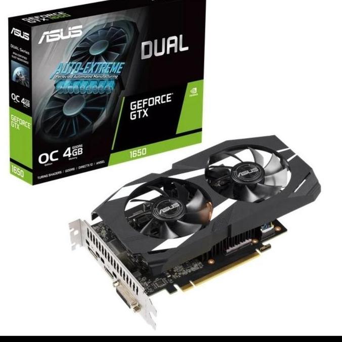 BEBAS ONGKIR - VGA ASUS GTX 1650 4GB DUAL