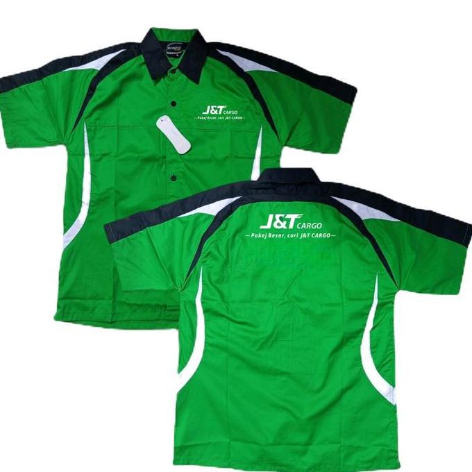 DV152 - kemeja jnt cargo kemeja seragam jnt cargo