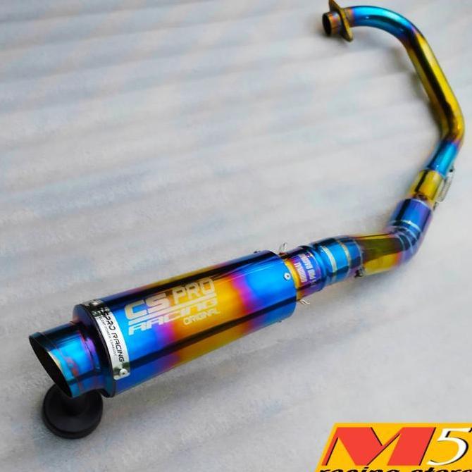 KNALPOT RACING CS PRO bluemoon original jupiter mx king satria fu gsx Original