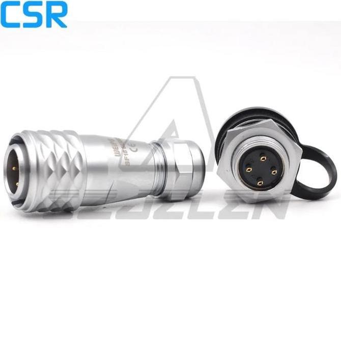 Promo Weipu Sf16 Series 4Pin Waterproof Connector Male Socket Female Plug Aviation Wire Connector Ip