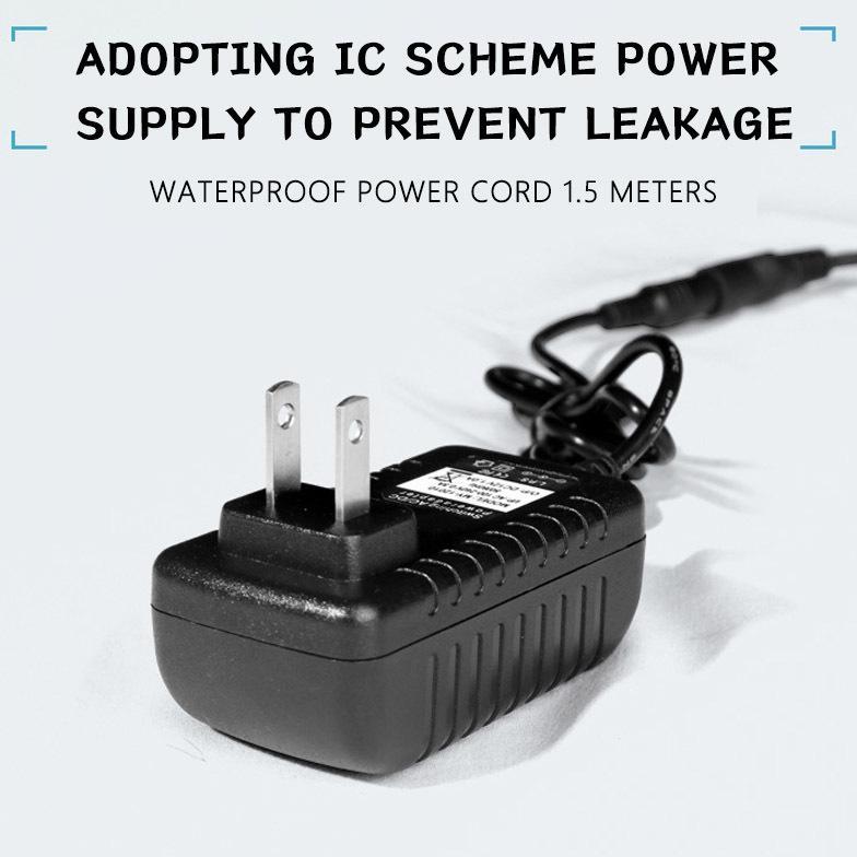 Aquarium Bawah Air RGB Lampu Gelembung Udara Tangki Ikan Tirai Udara Batu Aerator Aquarium Lampu