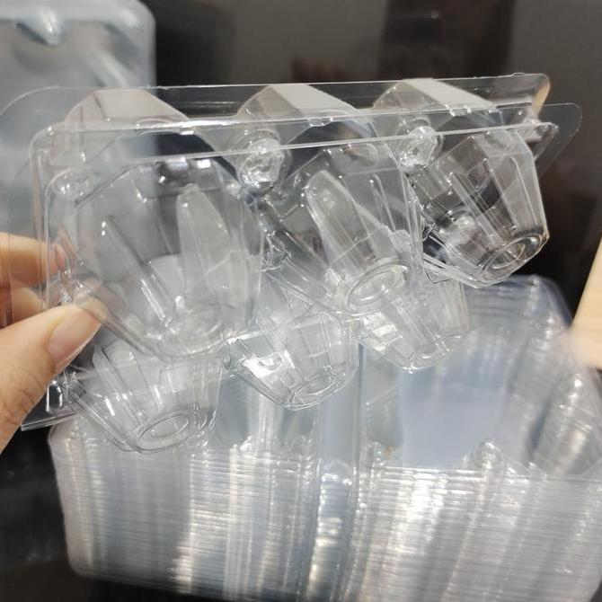 Mika Telur / Egg Tray / Tray Telur Isi 6 Butir Ada Pengunci 50 pcs.