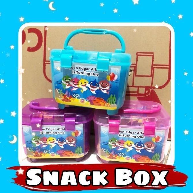 Snack box container calista/souvenir ulang tahun anak bingkisan snack