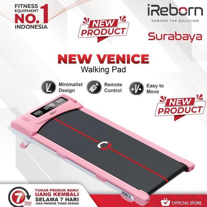 TERBARU - Alat Fitness Treadmill Elektrik IReborn Venice M8