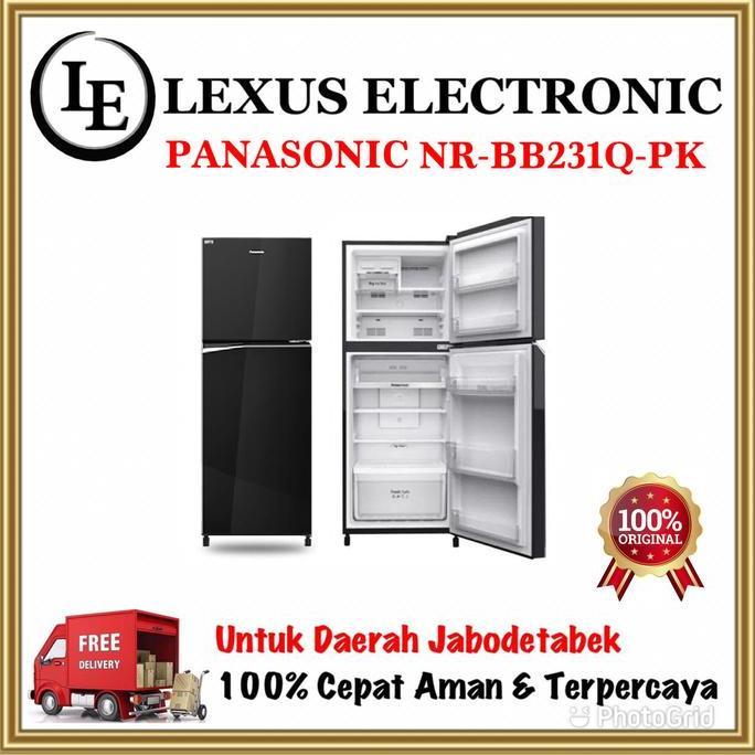 TERMURAH - PANASONIC KULKAS 2 PINTU INVERTER | NR-BB231Q-PK | BB231Q-PK|PRIME