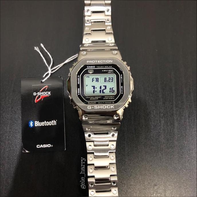 Casio Gshock GMW B5000D-1 Bluetooth Tough Solar