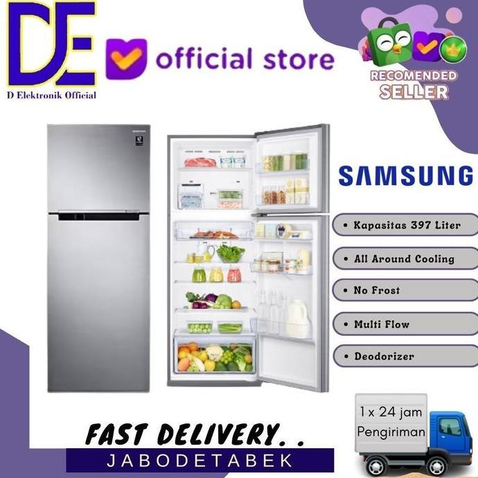 PROMO SAMSUNG RT38K503JS8 KULKAS 2 PINTU 397 LITER MURAH RT38K5032S8