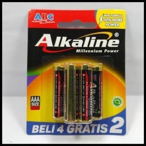 Baterai AAA A3 1.5V ABC ALKALINE Battery